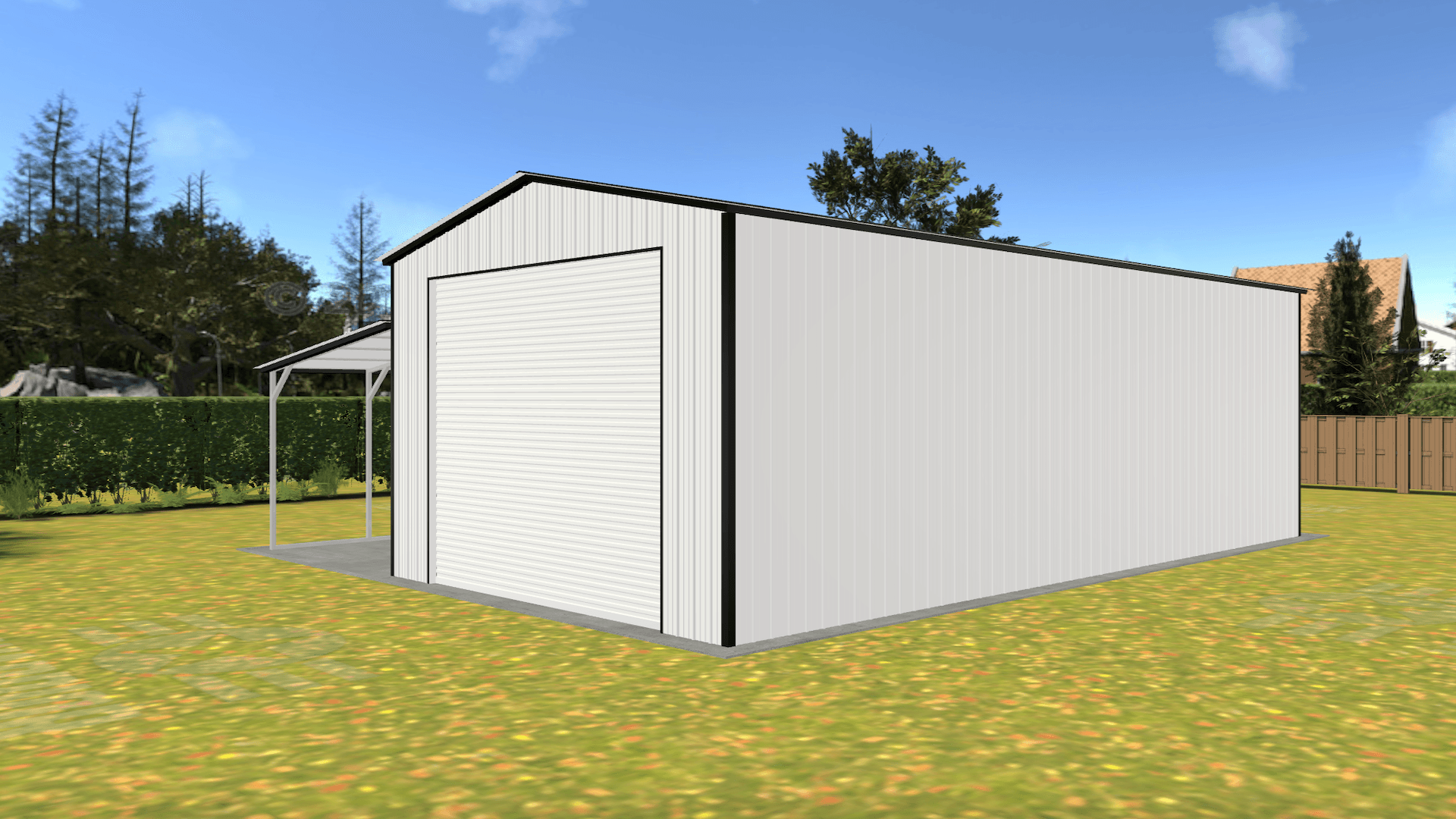 RV Covers in the Woods