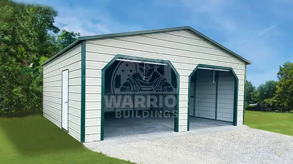 24x25x10 Two Car Garage