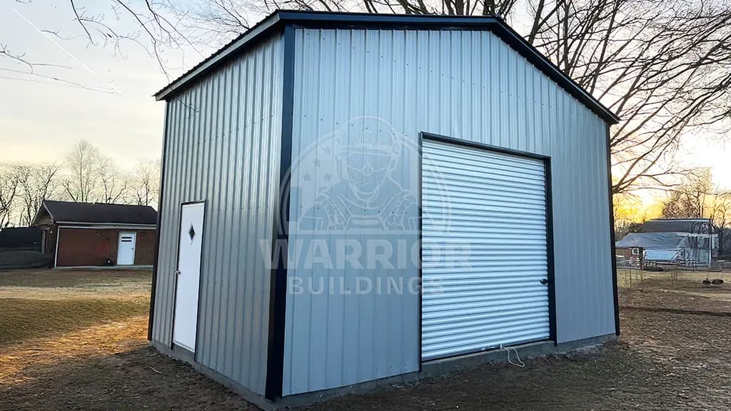 28x20x12 Metal Shed