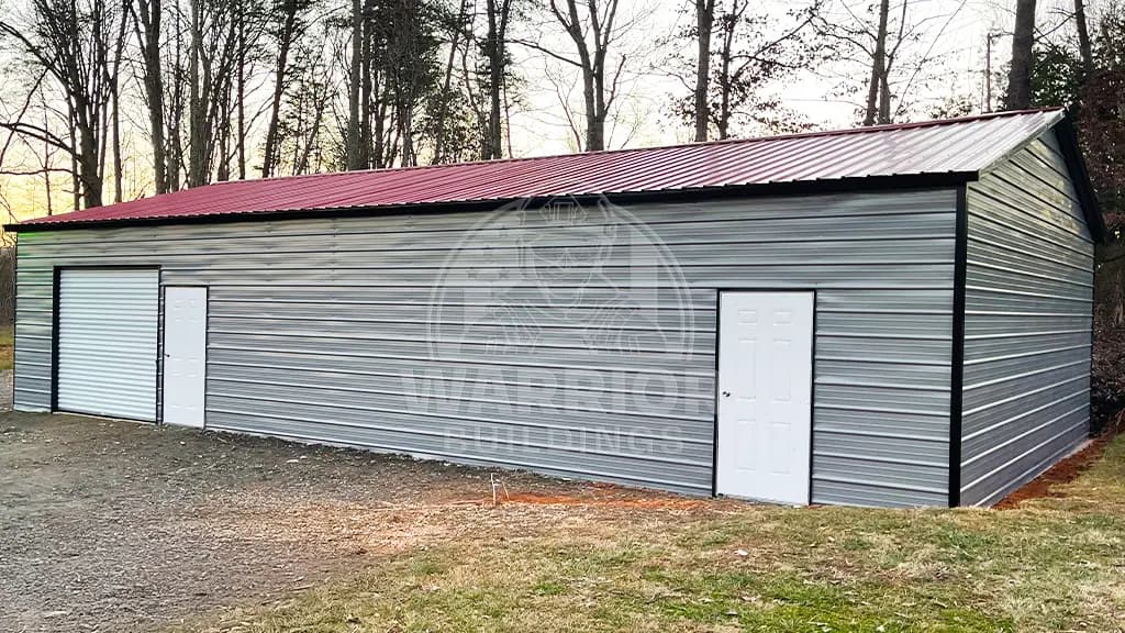 24x40x10 Side Entry Garage