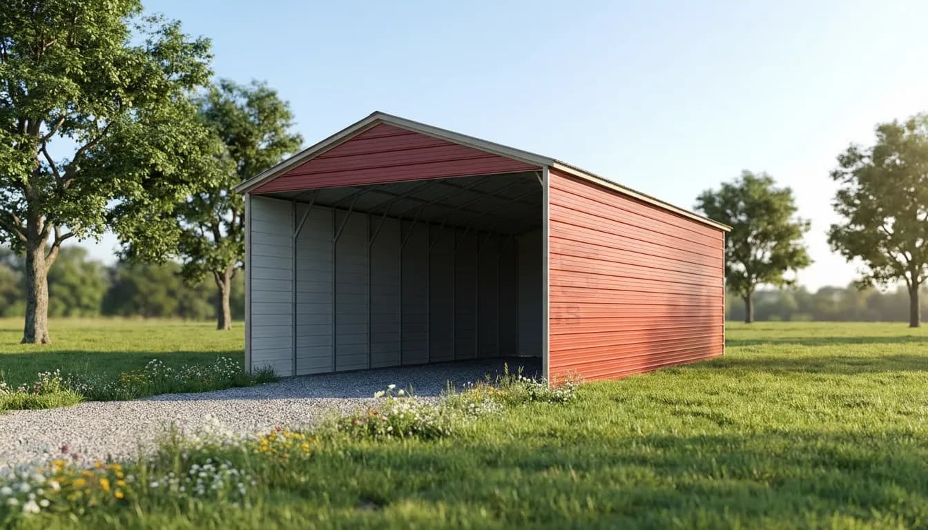 30'x50'x12' Metal RV Carport