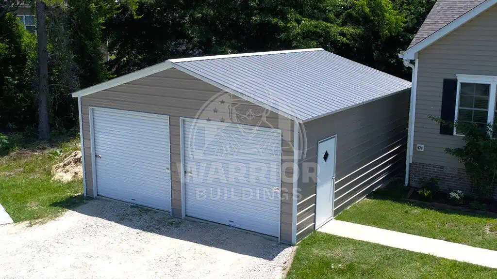 24x40x9 Two Car Garage