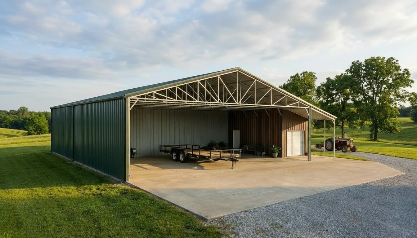 60'x20'x10' Commercial Carport