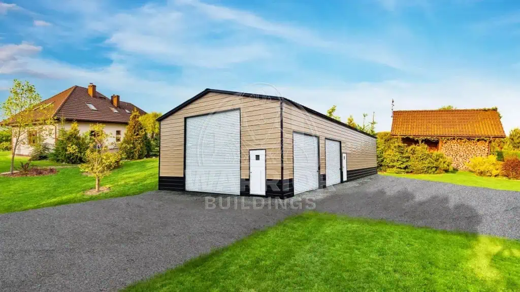 28x70x12 Triple Wide Garage/Large Shed