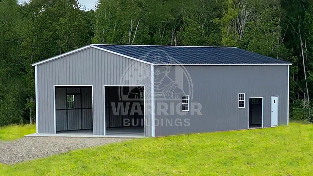 30x50x14 Clear Span Metal Building