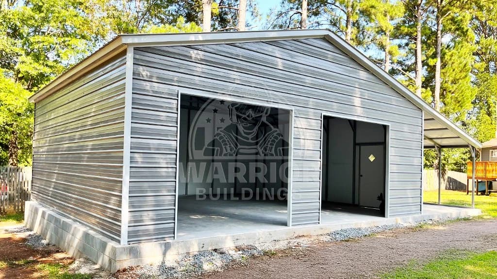 30x30x11 Lean-To Building